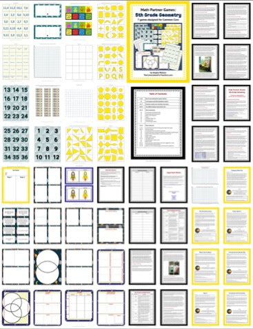 5th Grade Geometry: 7 Math Games