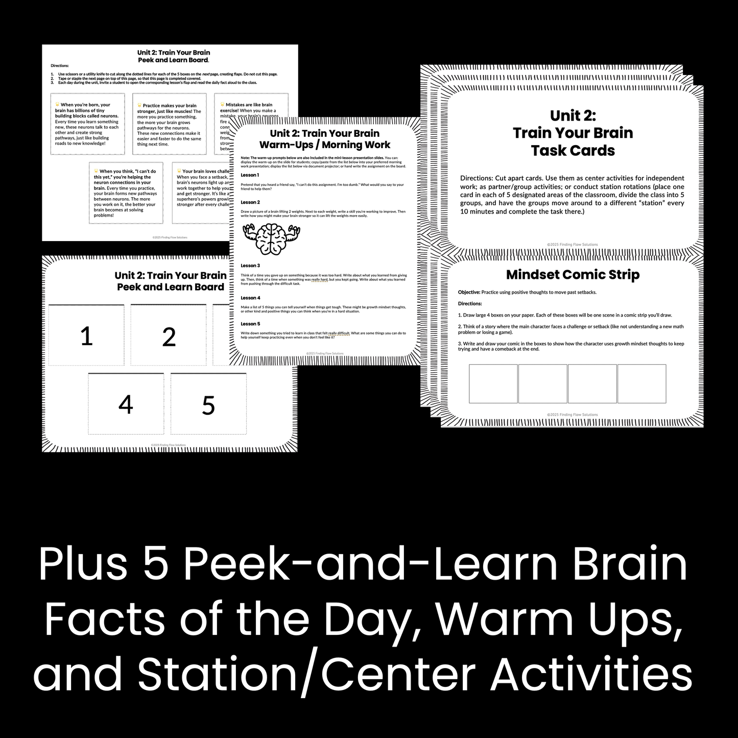 Train Your Brain: Intro to metacognition and neuroscience for gr 3-5