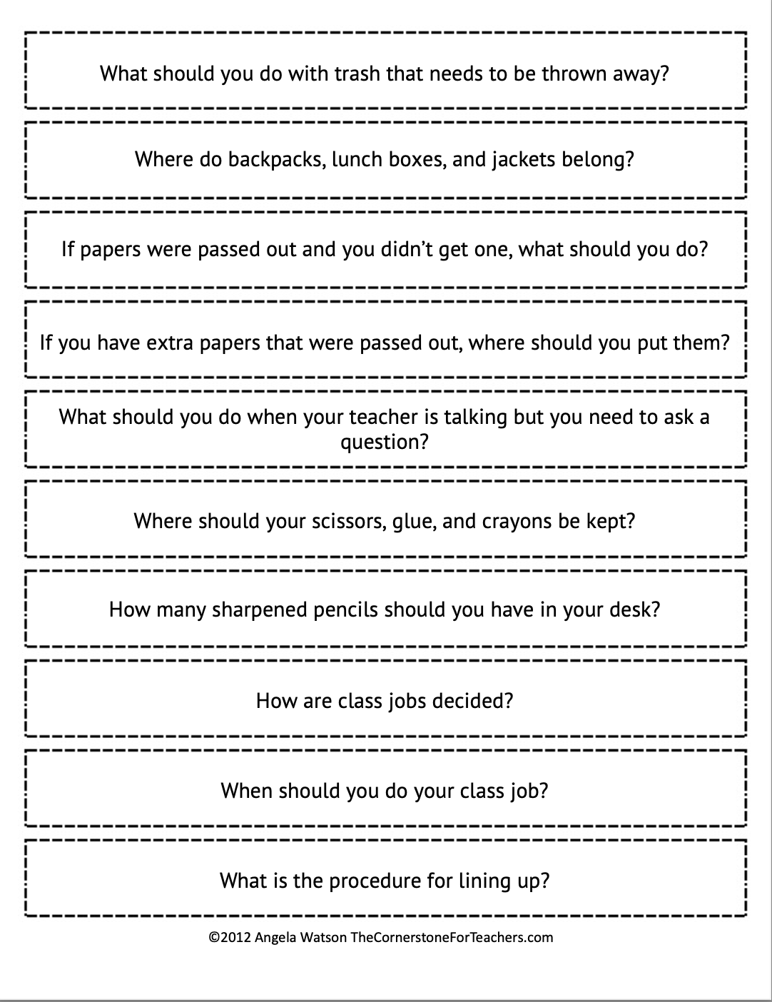 Class Rules Review Games: Fun paper-based & PowerPoint activities!