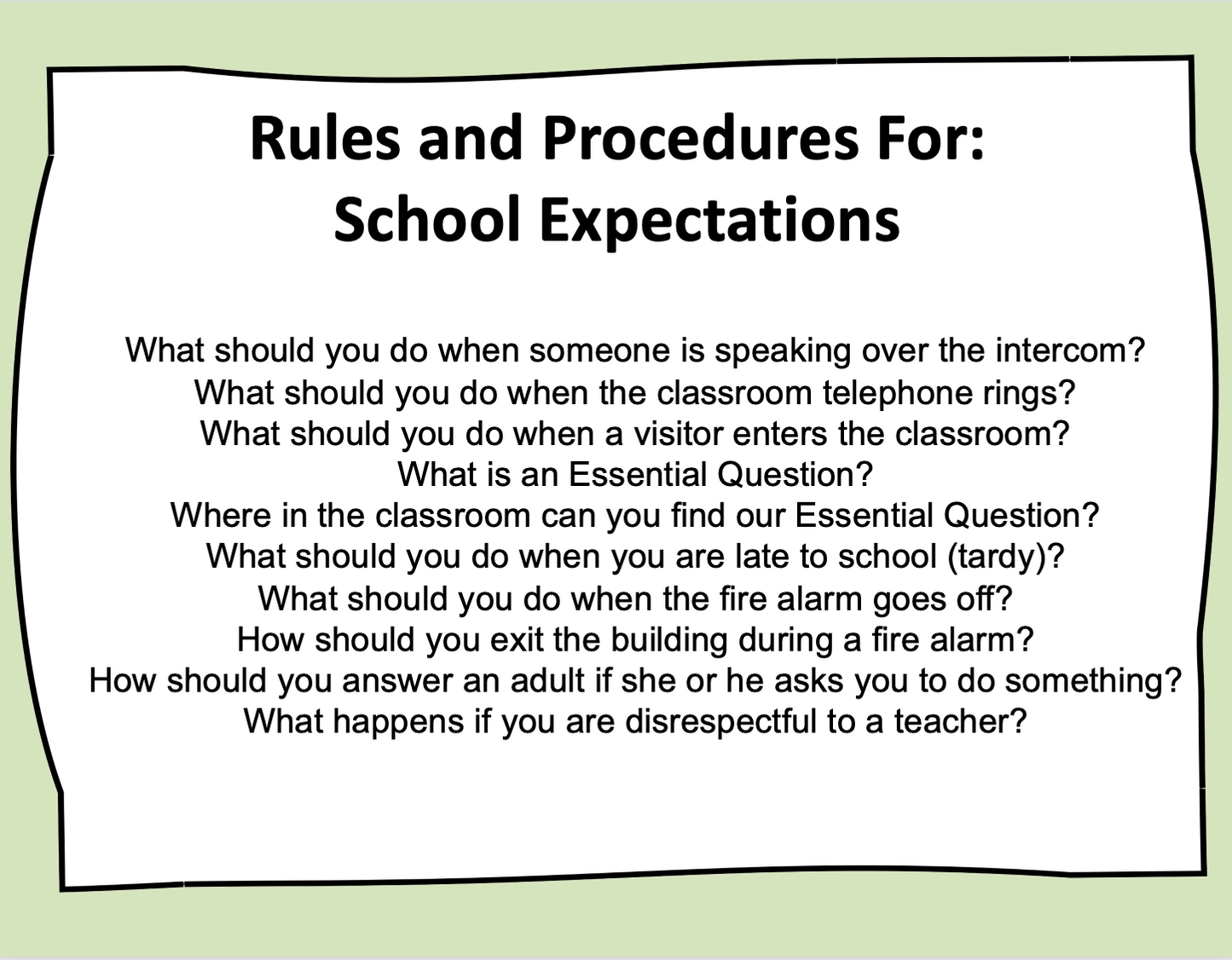 Class Rules Review Games: Fun paper-based & PowerPoint activities!