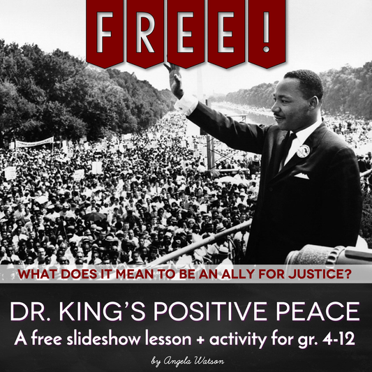 {FREE} Dr. King's Positive Peace: What does it mean to be an ally for justice?