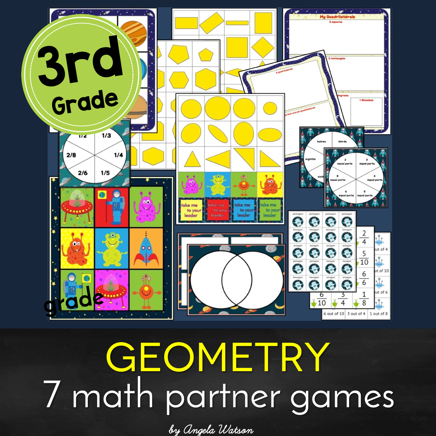 3rd Grade Geometry: 7 Math Games – Truth for Teachers