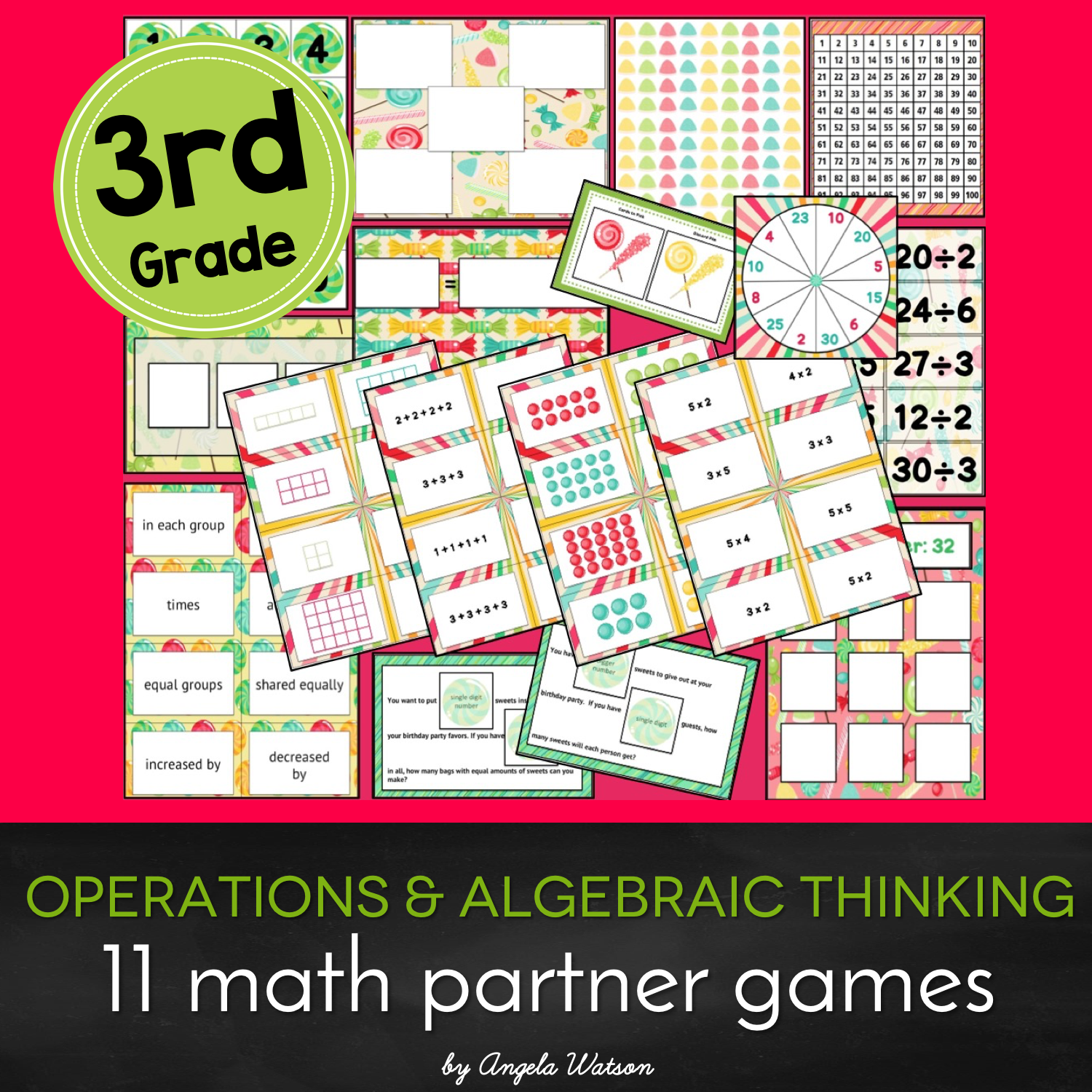 3rd Grade Operations & Algebraic Thinking: 11 Math Games – Truth for ...