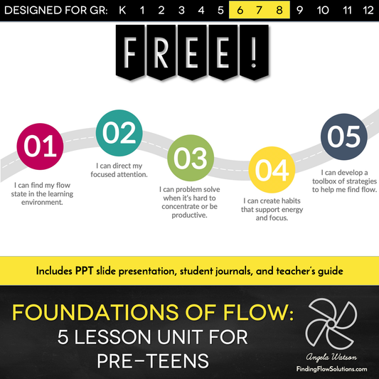 Foundations of Flow: Intro to flow theory & productivity practices (Middle School)