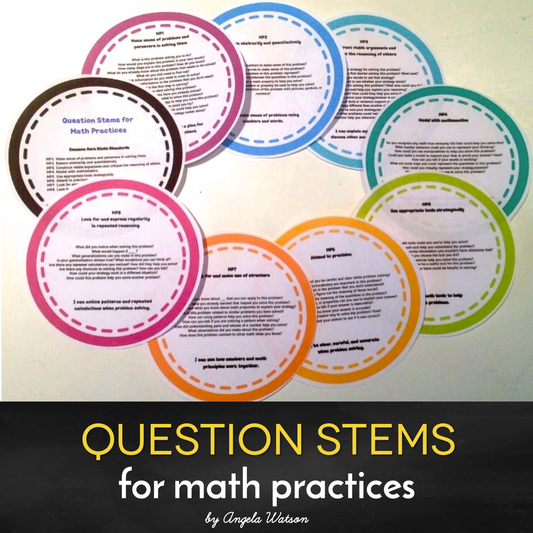 Question Stems for Math Practices